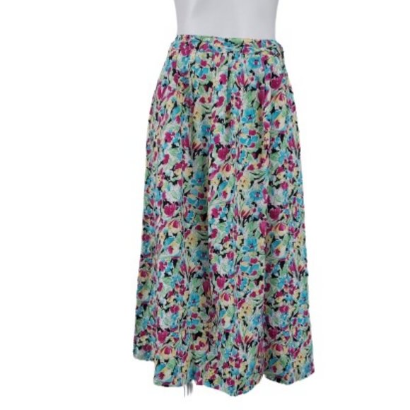 Pendleton Dresses & Skirts - Vintage country sophisticates by pendleton Floral Rayon Skirt